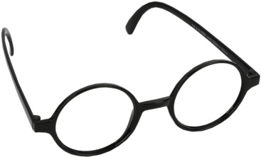 Harry Potter Costume Glasses - Harry Potter Glasses (422x480), Png Download