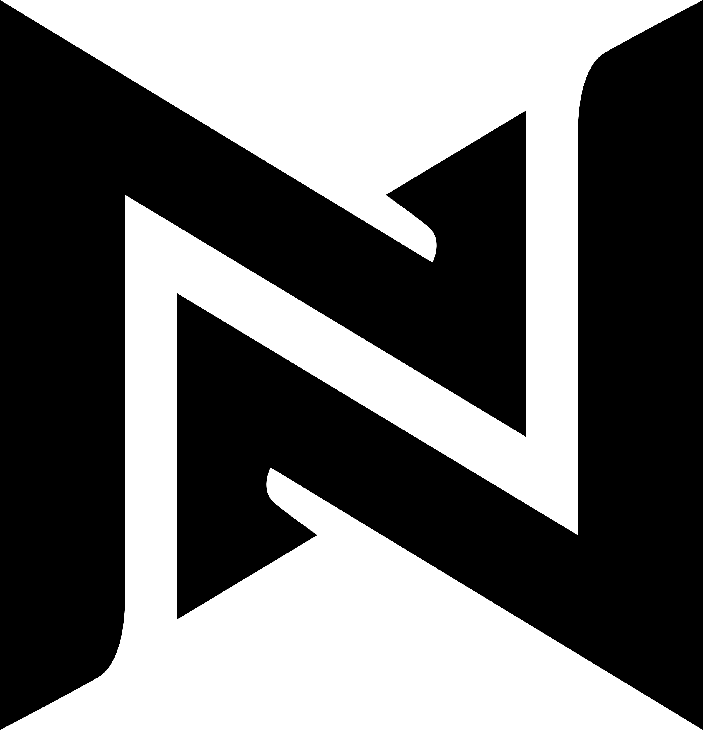 N-blem Logo Png Transparent - Logo De Una N (2400x2493), Png Download