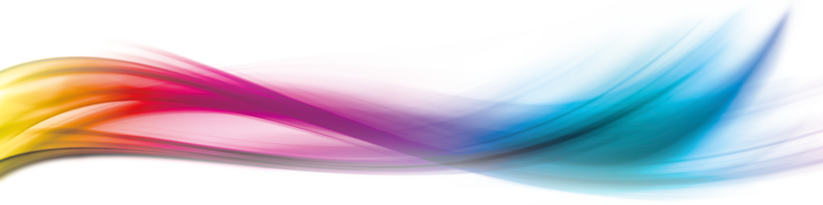 Lineas De Colores Png Vector Free Library - Fondo Blanco Con Colores Png (1600x400), Png Download