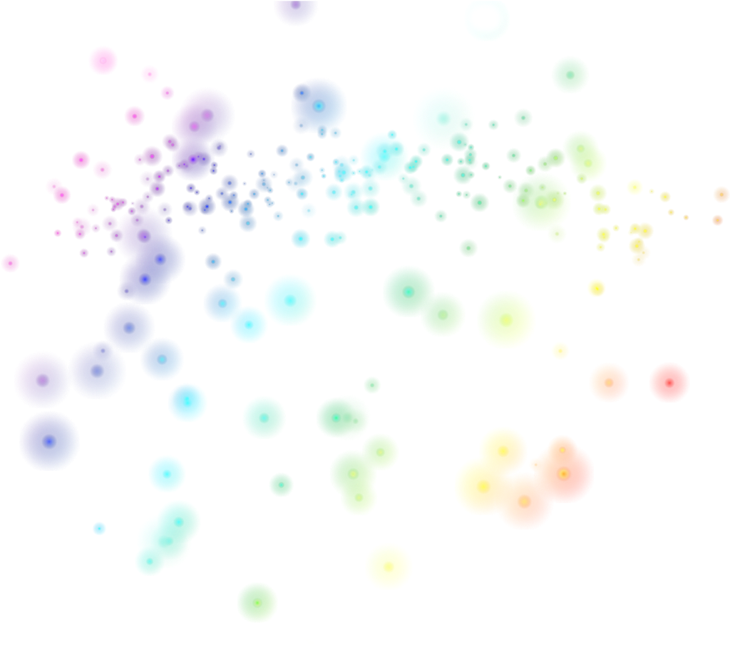 Glare Spots Dots Stars Rainbow Transparent Overlay - Sparkles Png (1024x1024), Png Download