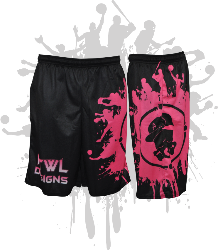Download Splatter Splash Mens Full Dye Shorts Black/pink Adidas