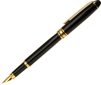 Fountain Pen Png Clipart - Parker Duofold Prestige Blue Chevron Fountain Pen (400x336), Png Download