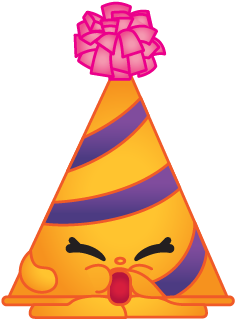 Marty Party Hat - Shopkins Party Hat (400x400), Png Download