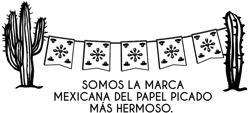 Fabricantes De Papel Picado Mexicano - Paper (1122x498), Png Download