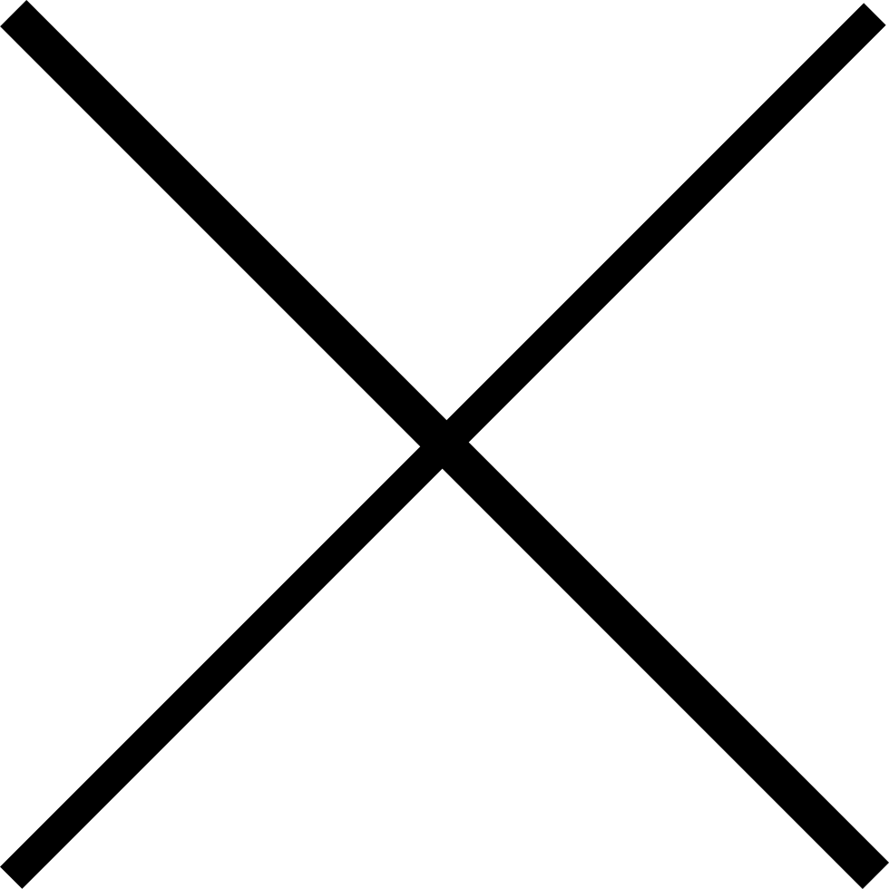 Cross Thin Comments - Close Icon Svg Thin (980x980), Png Download