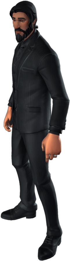 Fortnite The Reaper - John Wick Fortnite No Background (1920x1080), Png Download