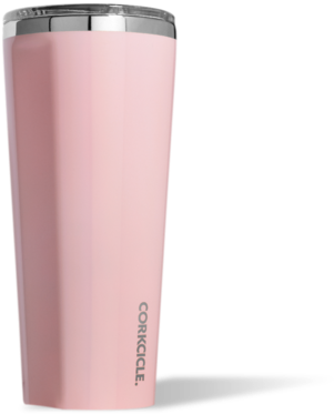 24oz Rose Quartz Tumbler - Corkcicle Tumbler (480x480), Png Download