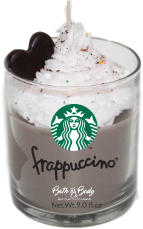 Starbucks Frappuccino Signature Candle - Chocolate (300x465), Png Download