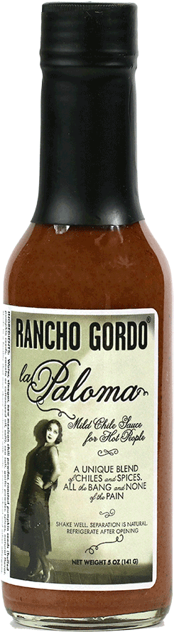 La Paloma Mild Hot Sauce - Rancho Gordo - La Paloma Mild Hot Sauce (900x900), Png Download