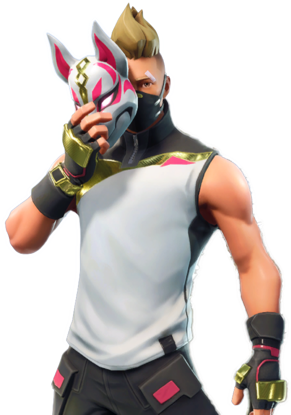 Agora Trago Um Render De Fortnite, Só Baixar E Usar - Fortnite Drift Skin Png (641x870), Png Download