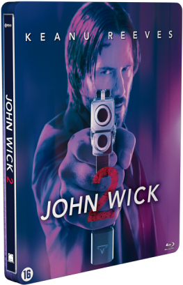 John Wick 2 [benelux] - John Wick 2-bluray-bil (1000x1000), Png Download
