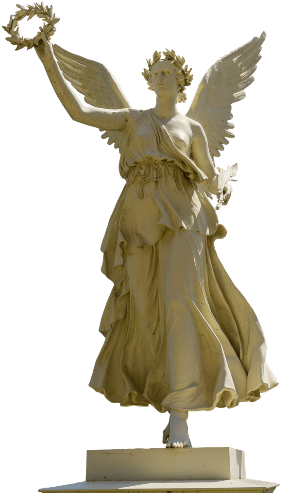 Angel Statue - Sculpture Transparent (480x720), Png Download