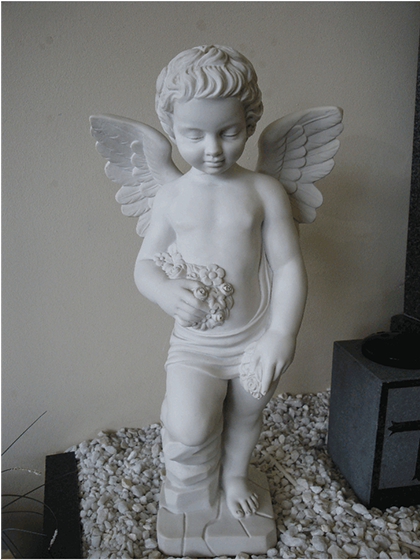 Angel Statue Large - Gardiner Stone (800x600), Png Download
