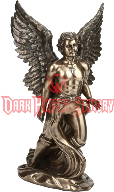 Male Angel Statue - Angel Estatuilla (692x692), Png Download
