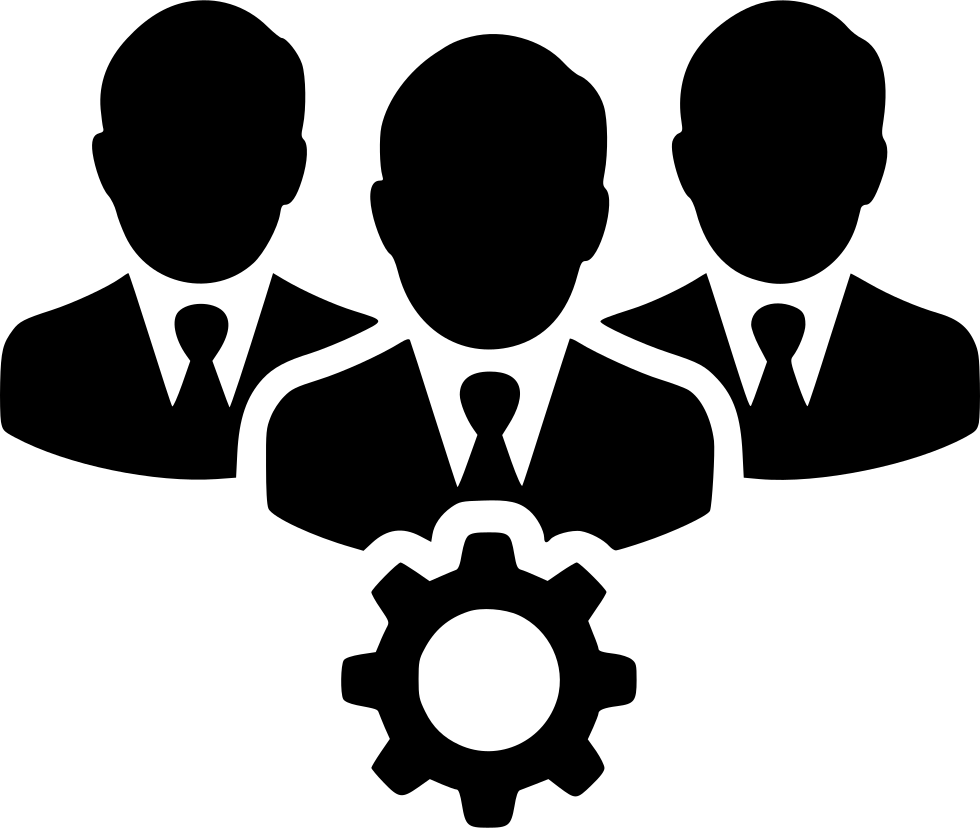 Picture Freeuse Library People Users Gear Svg Png Icon - Gears People Icon Png (980x828), Png Download