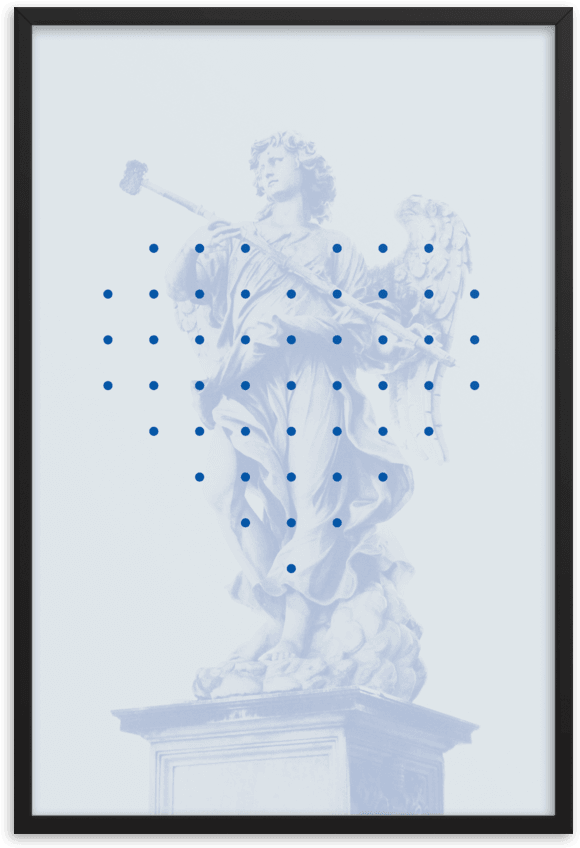 Angel Statue - Illustration (1000x1000), Png Download