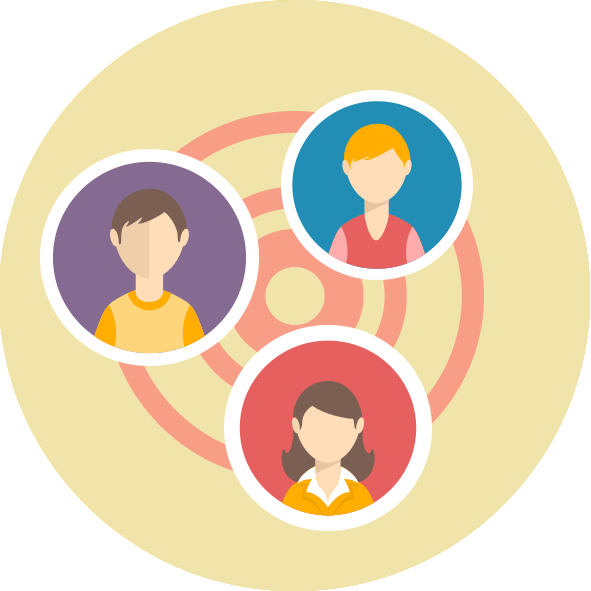 Communicating & Teamwork - Icon (591x591), Png Download