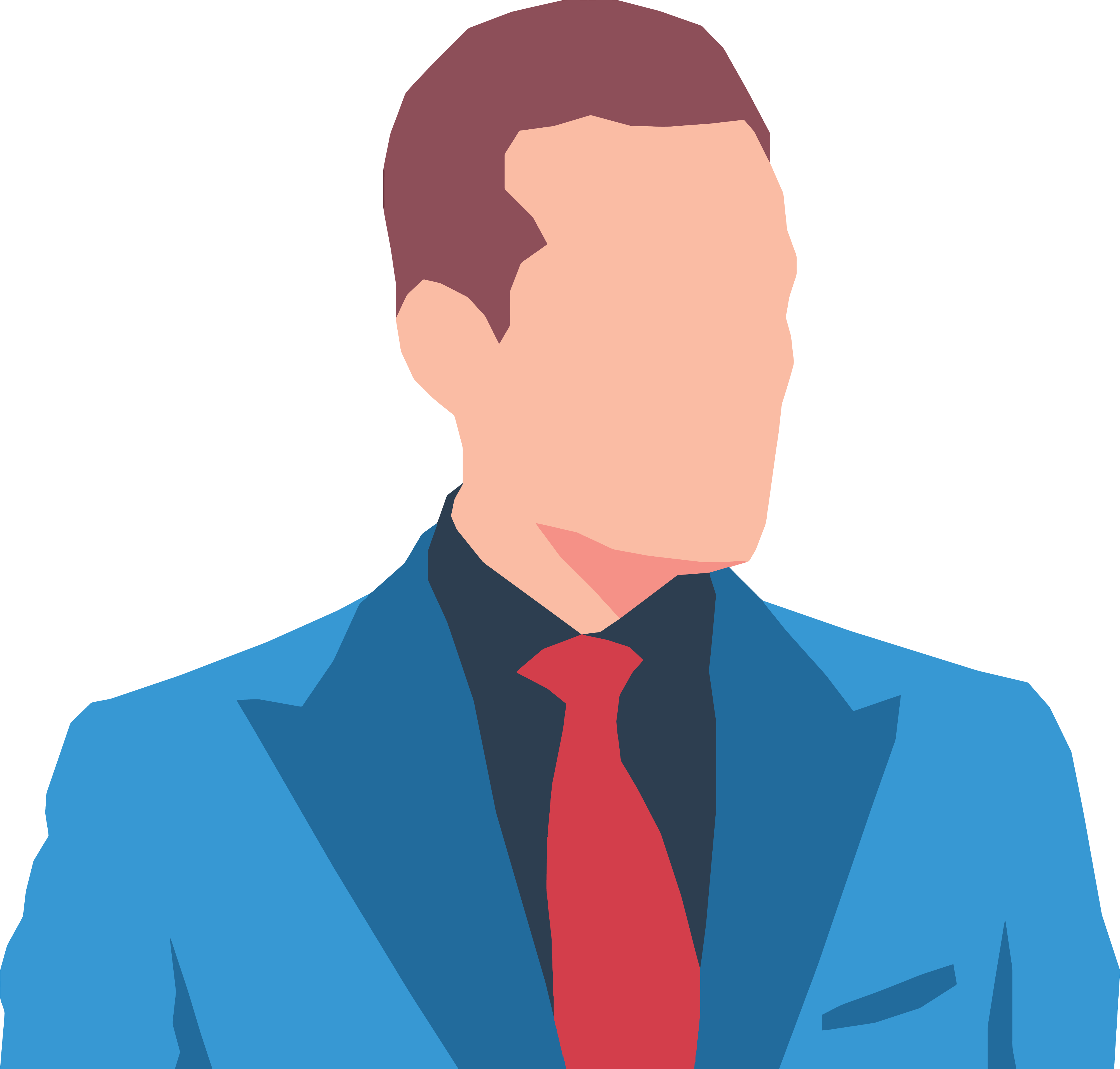 Free Clipart Of A Faceless Business Man Avatar - Faceless Male Avatar (4000x3818), Png Download