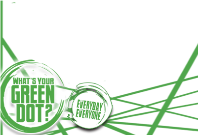 Preview Overlay - Green Dot Bystander Intervention (400x400), Png Download