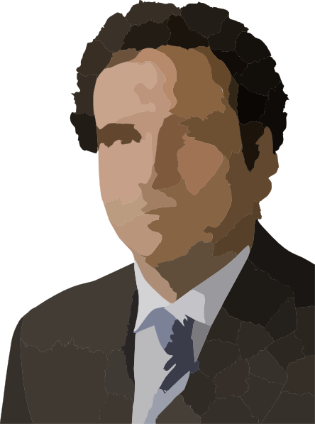 How To Set Use Business Man Clipart (444x597), Png Download