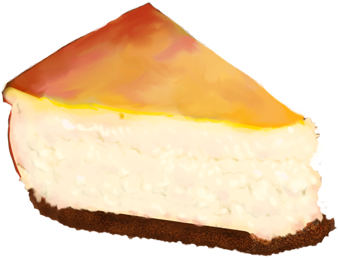 Clipart Royalty Free Library Cheesecake Drawing - Cheesecake Drawing Png (500x441), Png Download
