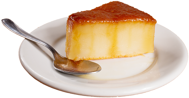 Pudim Suiço Padaria Marajá - Flan (734x489), Png Download