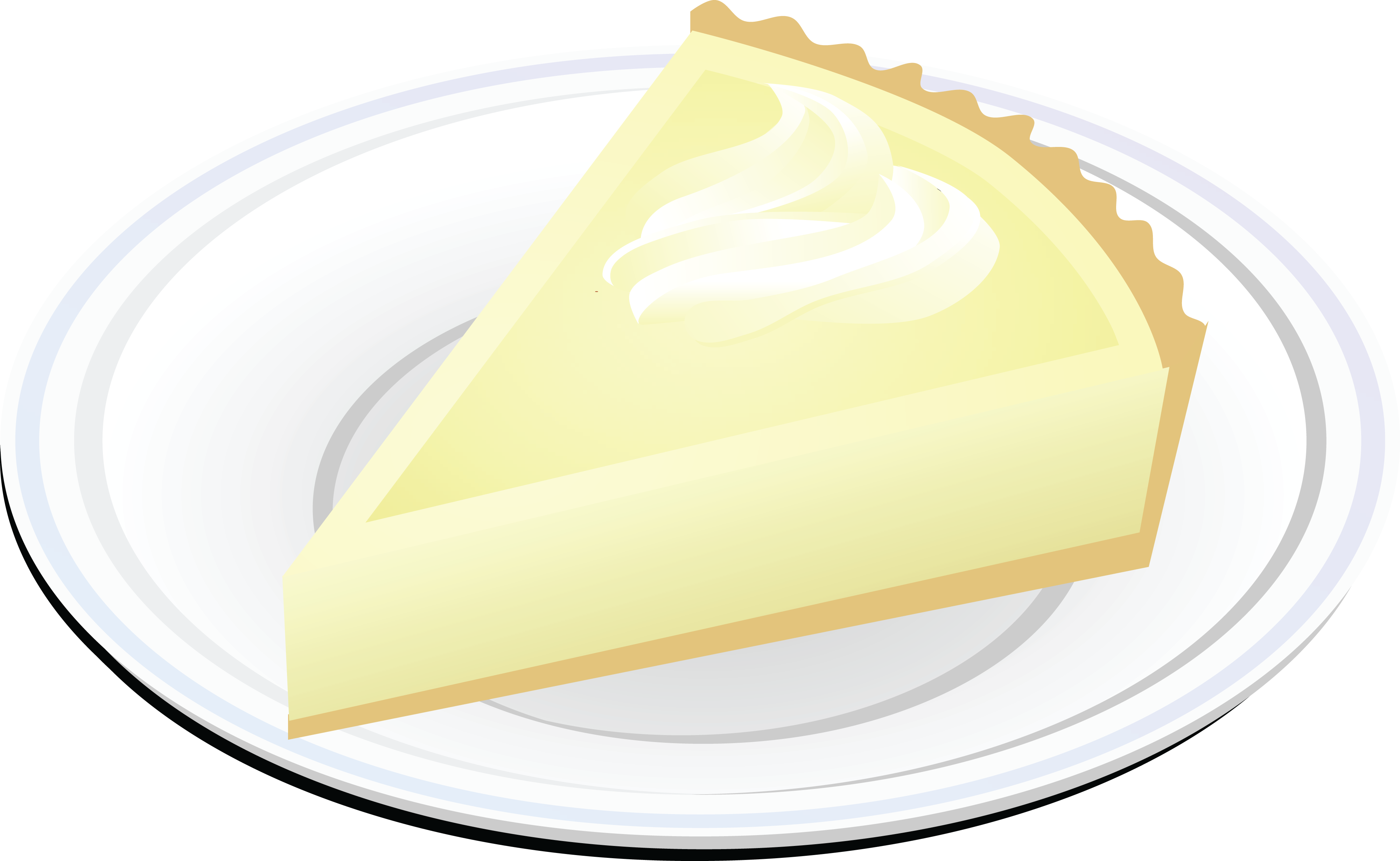 Free Of A Slice Cheesecake - Cheesecake (4000x2461), Png Download