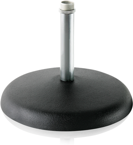 Fixed Height Desktop Mic Stand 5 Inch - Table Mic Stand Png (500x500), Png Download