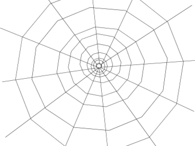 Spider Web Clip Art (640x480), Png Download