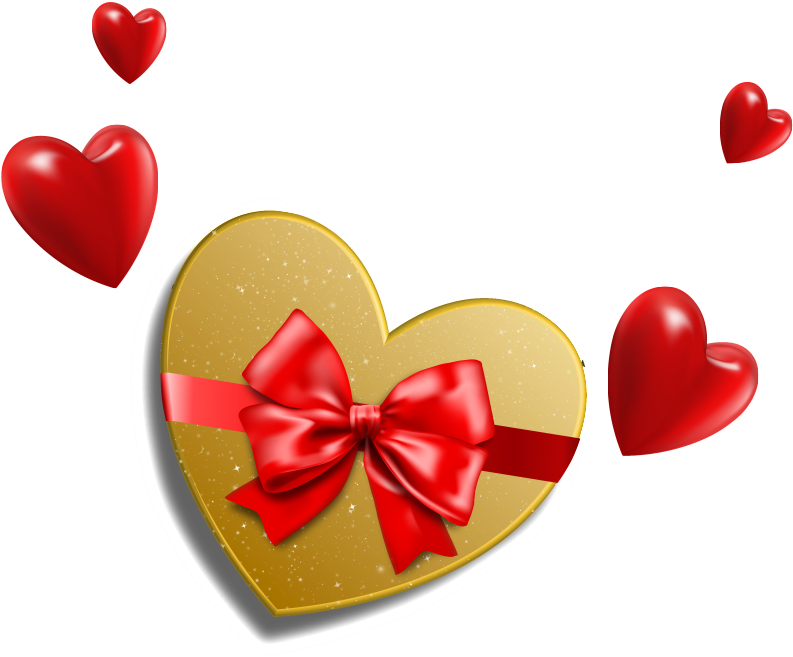 This Graphics Is Love Gift Box Holiday Decoration Vector - Festival (1024x1024), Png Download