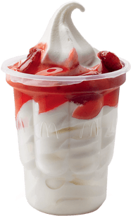 Helados De Mcdonald's Sundae (450x305), Png Download