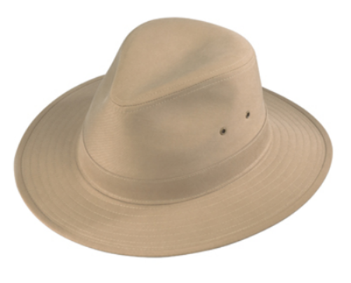 Henschel 62948 Safari Brushed Cotton M - Fedora (500x403), Png Download