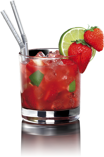 Mojito Fresa Png - Caipiroska De Fresa Png (480x673), Png Download