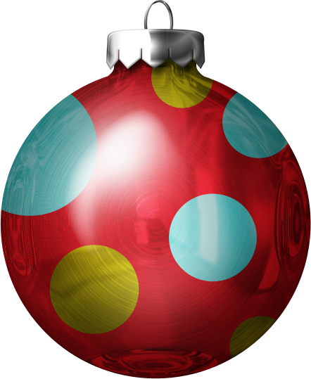 Boules De Noel - Navidad Con Fondo Transparente (442x539), Png Download