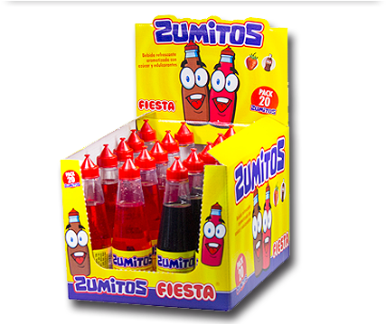Fiesta Zumitos Cola Fresa Dn328 Sweet Press - Party (680x358), Png Download