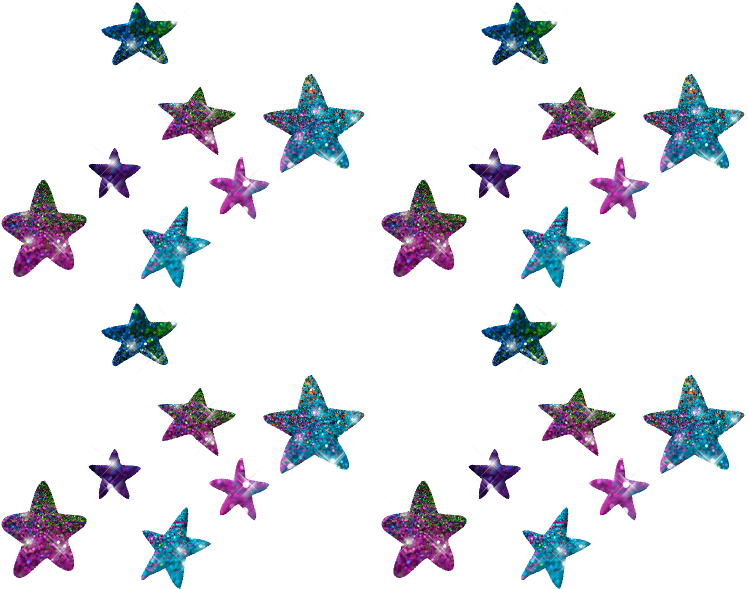 Glitter Clipart Glitter Confetti - Purpurina Estrellas Png (783x605), Png Download