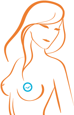 Nipple Areola Reconstruction - Illustration (355x373), Png Download