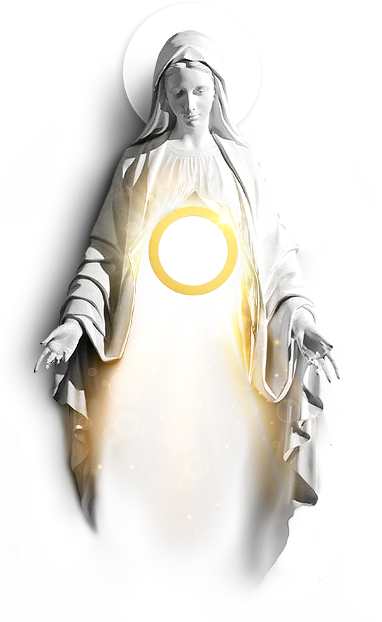 Maryja - Światowe Centrum Modlitwy O Pokój W Niepokalanowie (540x878), Png Download