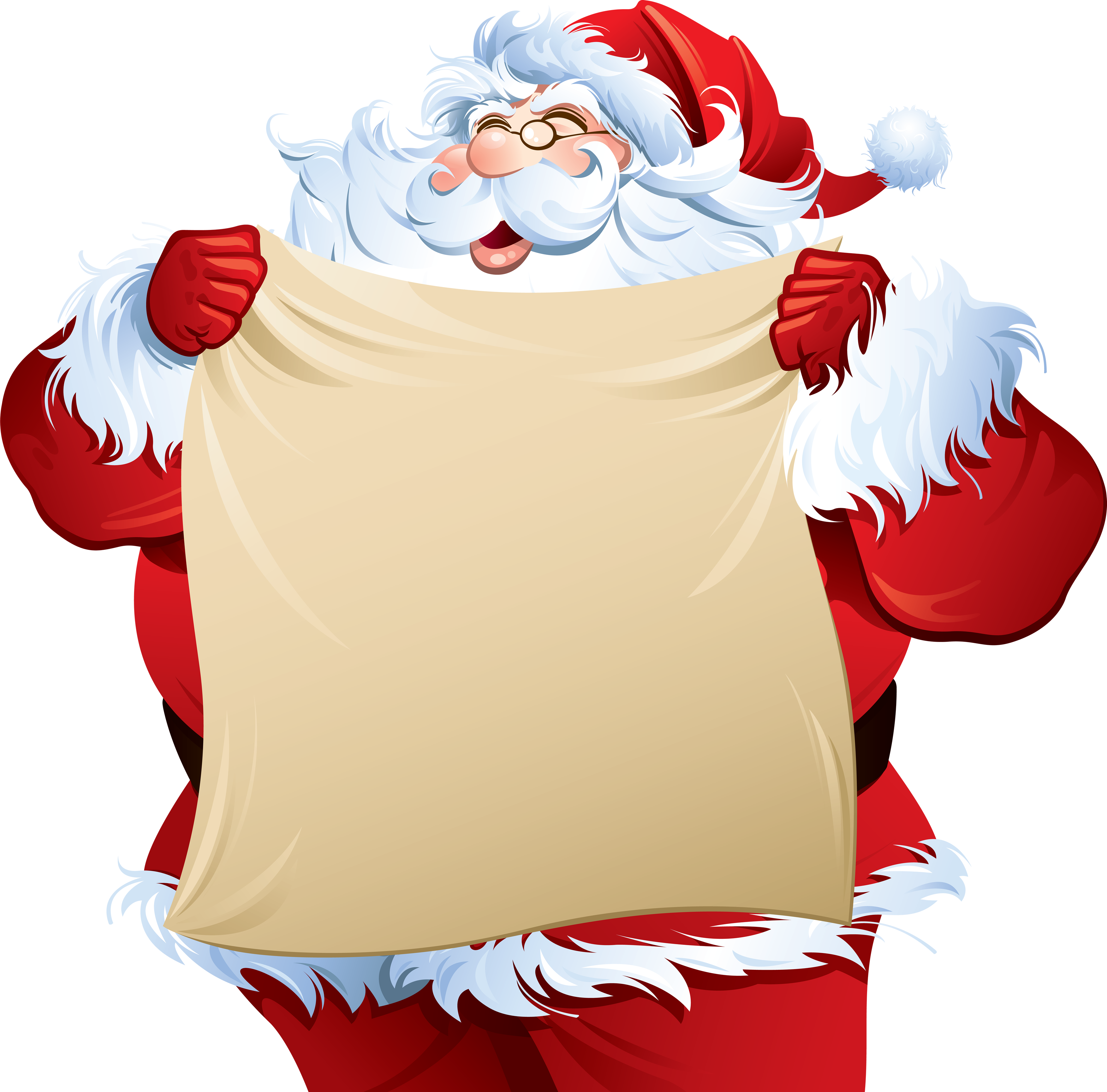 Claus Png Image Santa Claus List Png Full Size Png Download Seekpng