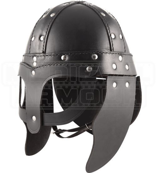Leather Viking Helmet - Helmet (550x550), Png Download