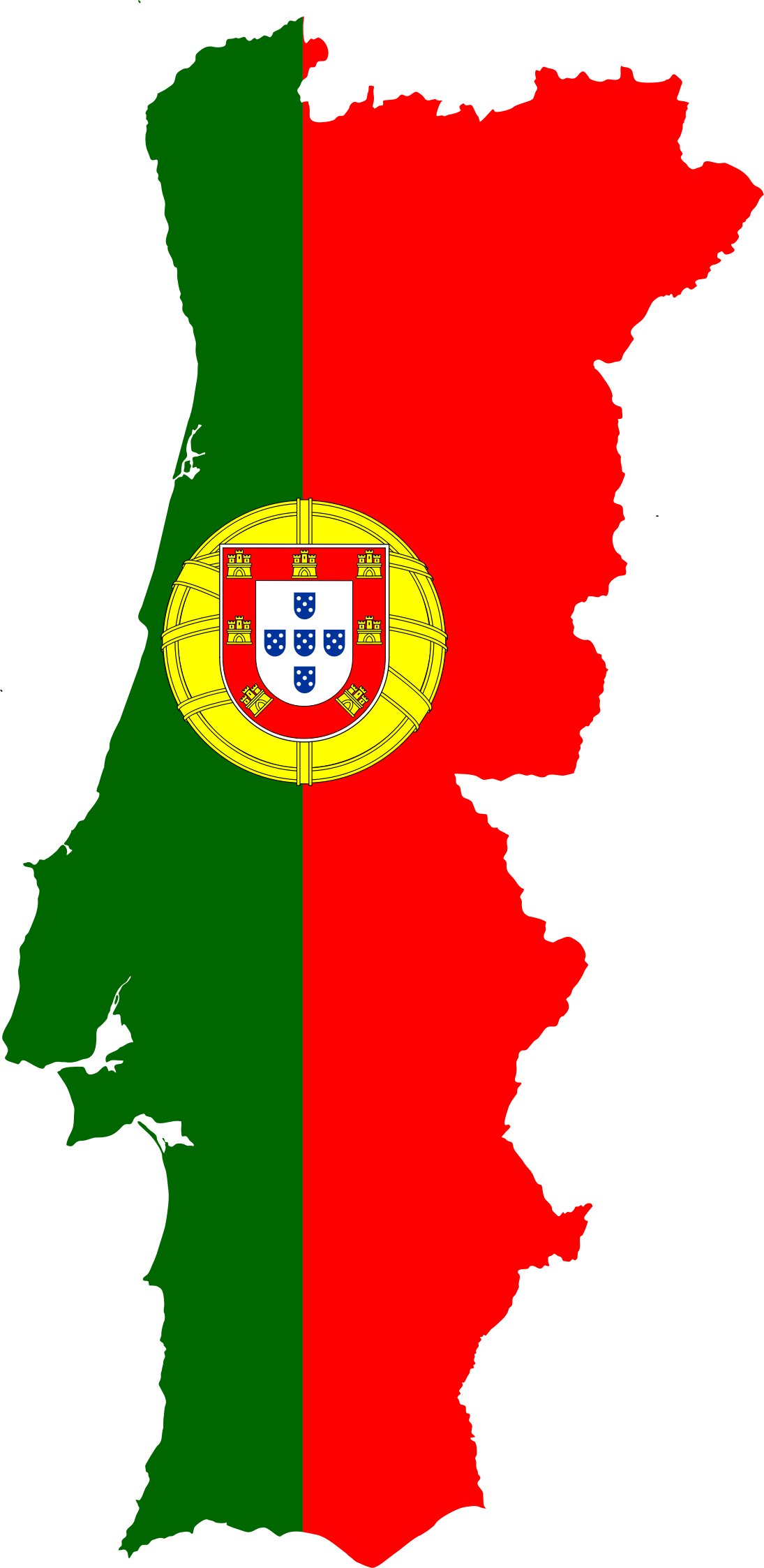 This Free Icons Png Design Of Portugal Map Flag (1095x2246), Png Download