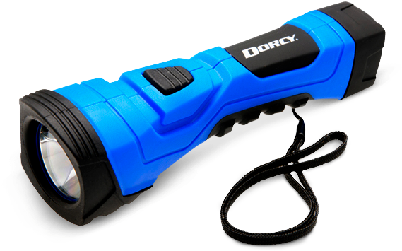 190 Lumen Led Flashlight 4aa - Dorcy Flashlight (650x515), Png Download