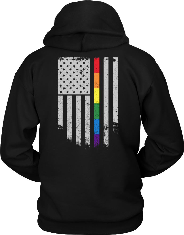 Lgbt Thin Line - Erza Fairy Tail Hoodie (1000x1000), Png Download