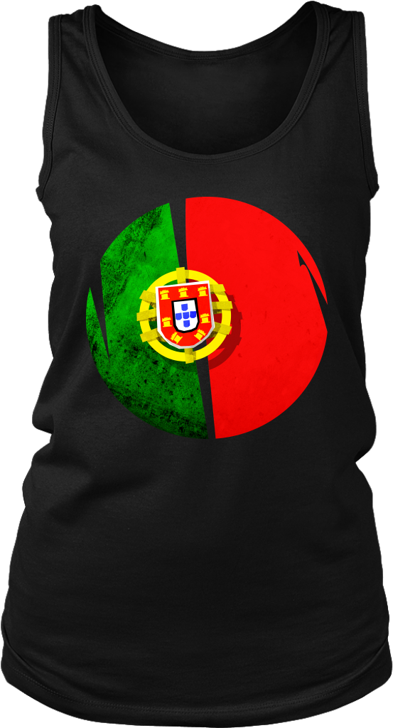 Portugal Flag Proud Portuguese Native Country Women's - Shirt (1024x1024), Png Download