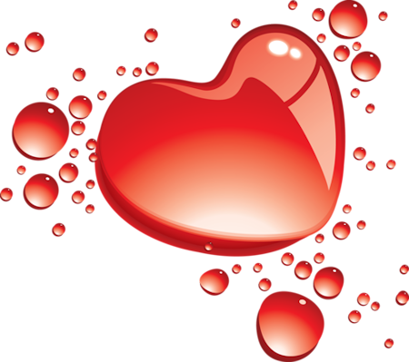 Clic Sobre La Imagen Para Agrandar - Coeur Dessin Couleur (450x399), Png Download