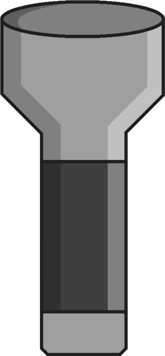 Flashlight - Object Oppose Flashlight (756x1364), Png Download