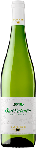 San Valentin White - Bodegas Torres San Valentin - White Wine (500x570), Png Download