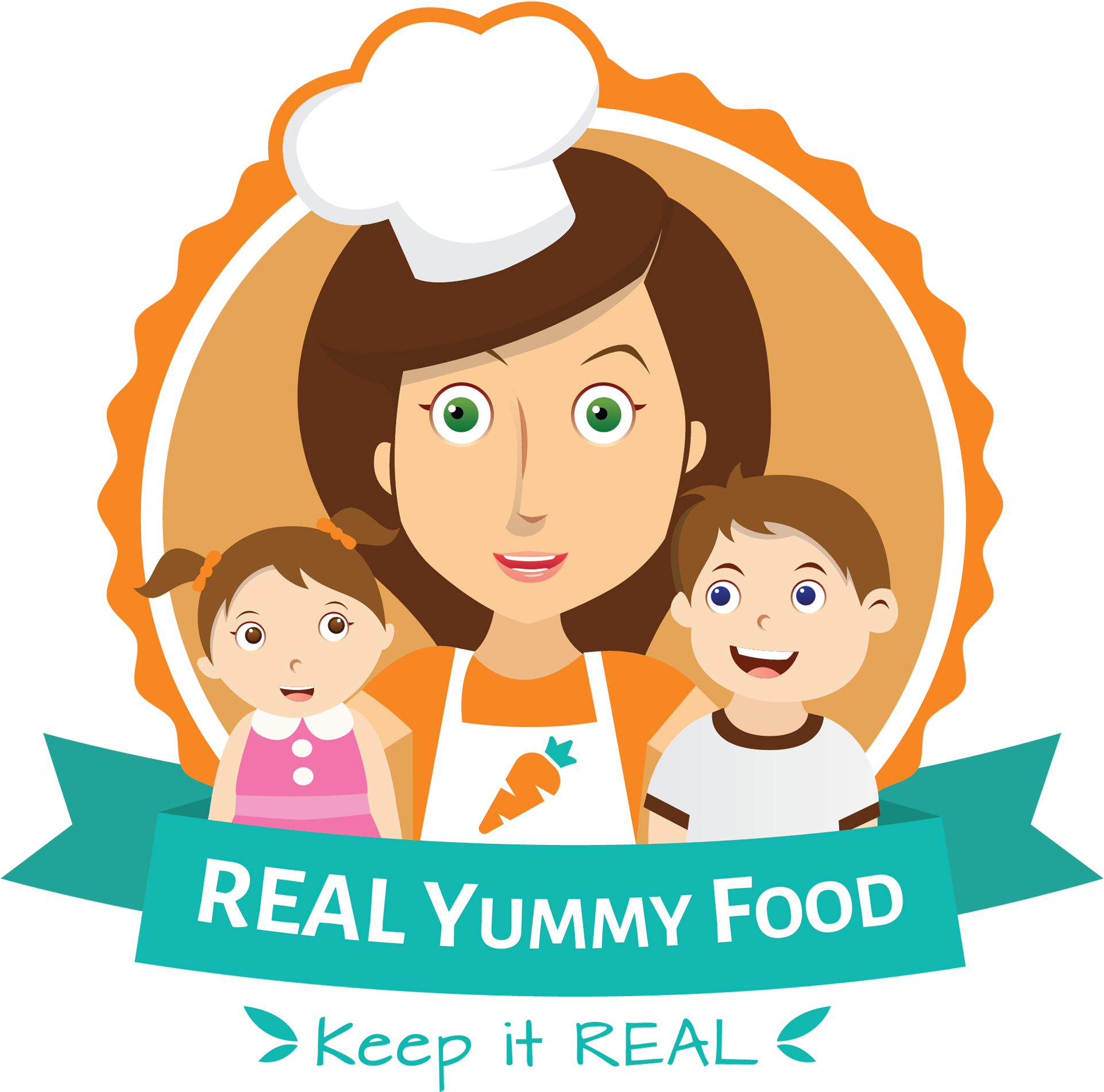 Real Yummy Food Harmoniously Co-existing With Nature - Yummy Foods Clipart (2000x2000), Png Download