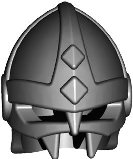 Brickwarriors Viking Helmet Saber Scorpion S Lair Custom - Viking Helmet Transparent (630x394), Png Download
