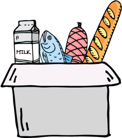 10 Million Tonnes Of Food Is Thrown Away Every Year - Homelessness (460x460), Png Download